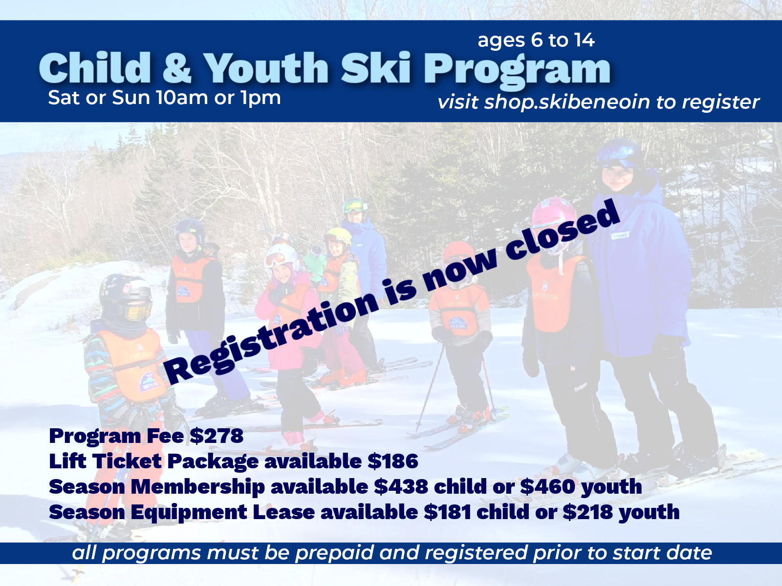 ChildYouthSki2026Closed