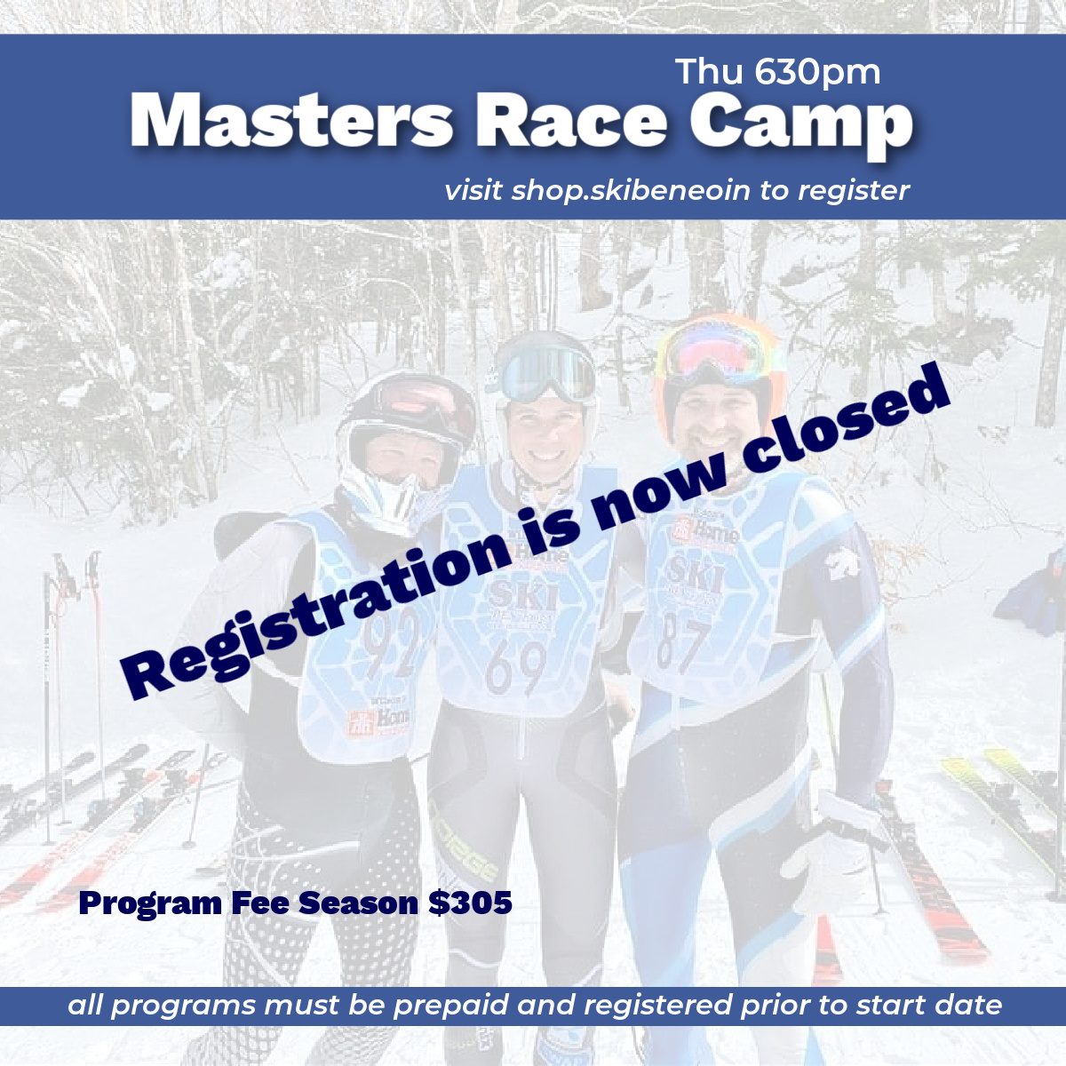 MastersRaceCamp2026Closed